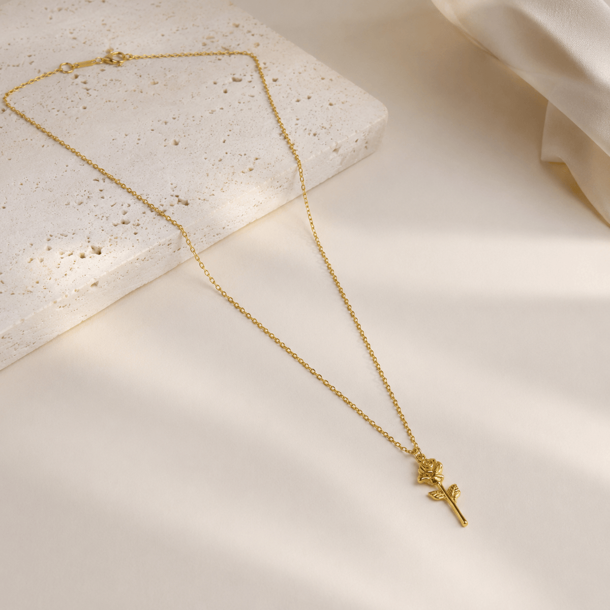 Aurora Rose Necklace