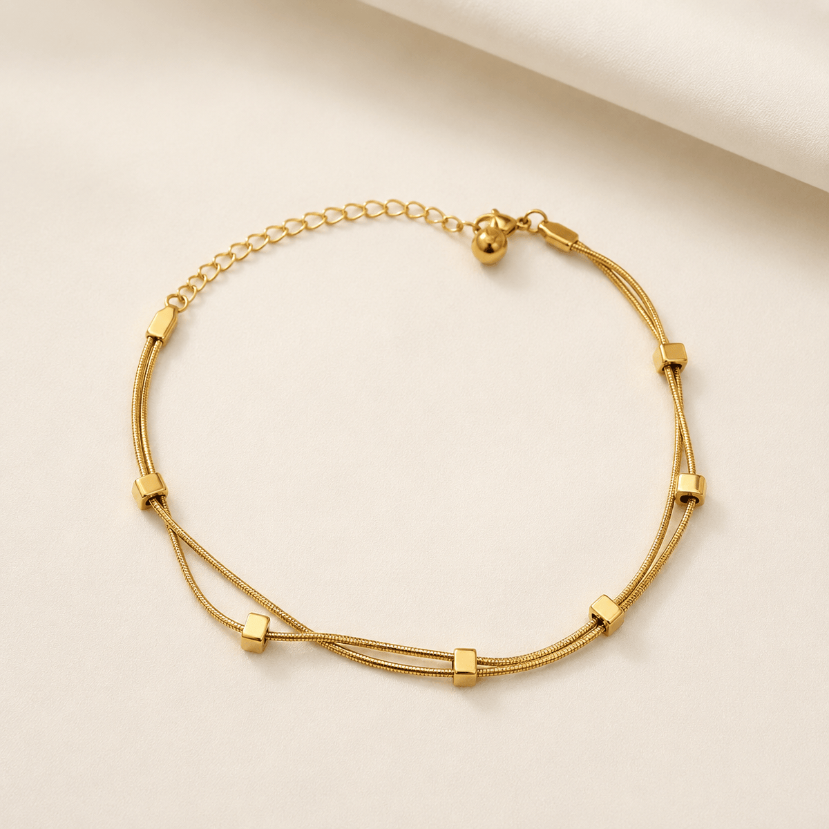 Ava Layered Anklet
