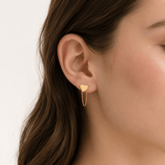 Mylah Heart Earring