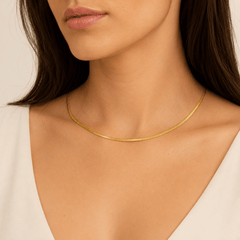 Nora Herringbone Necklace