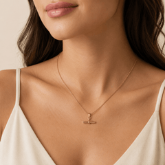 Eloise T-Bar Necklace