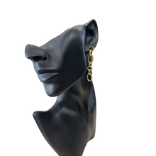 Load image into Gallery viewer, Geometric Gold Plated Earring