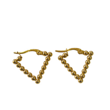 Load image into Gallery viewer, Naomi Triangle Gold Plated Earring