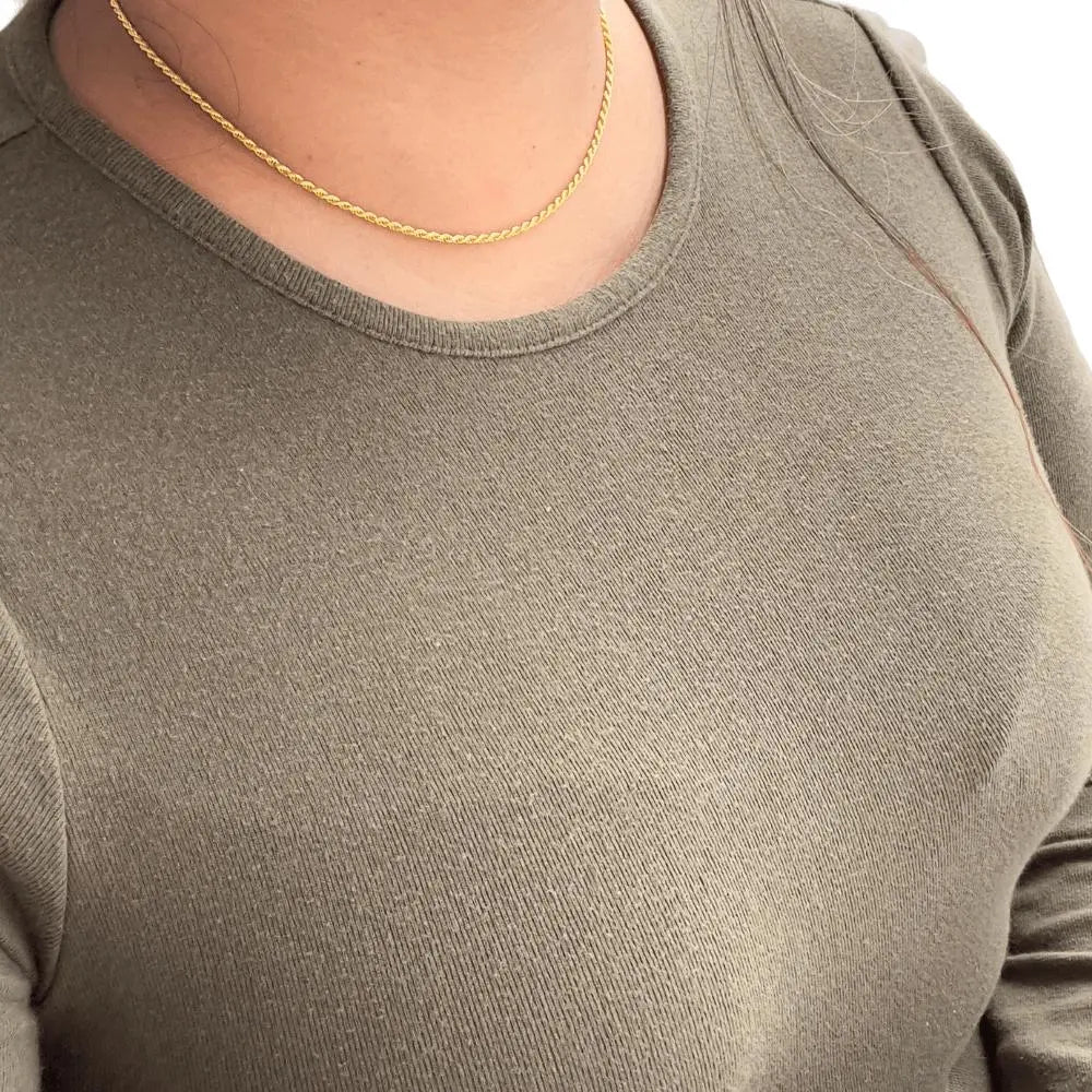 Olly Choker 925 Silver Gold Plated Necklace - Lil Creations
