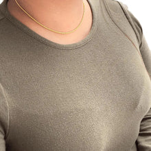 Load image into Gallery viewer, Olly Choker 925 Silver Gold Plated Necklace - Lil Creations