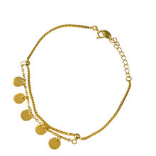 Load image into Gallery viewer, Scarlet 925 Silver Gold Plated Bracelet