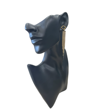 Load image into Gallery viewer, Zoey Tassel Gold Plated Earring