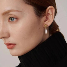 Load image into Gallery viewer, Grace Gold Plated Earring - Lil Creations